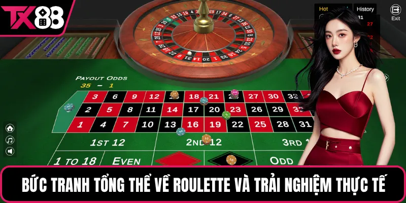 Bức tranh tổng thể về Roulette và trải nghiệm thực tế