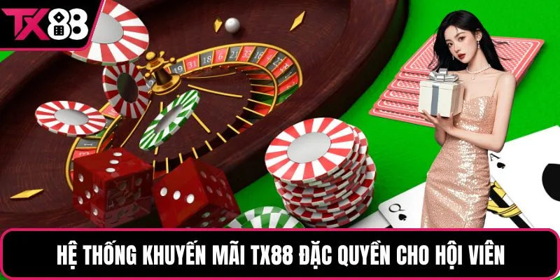 Hệ thống khuyến mãi TX88 đặc quyền cho hội viên