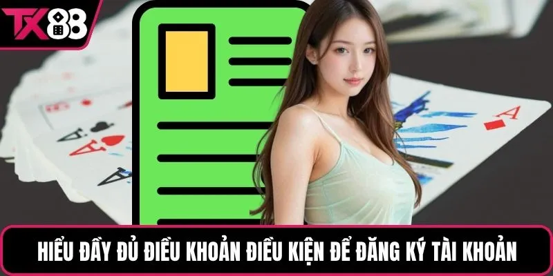 Hiểu đầy đủ điều khoản điều kiện để đăng ký tài khoản 