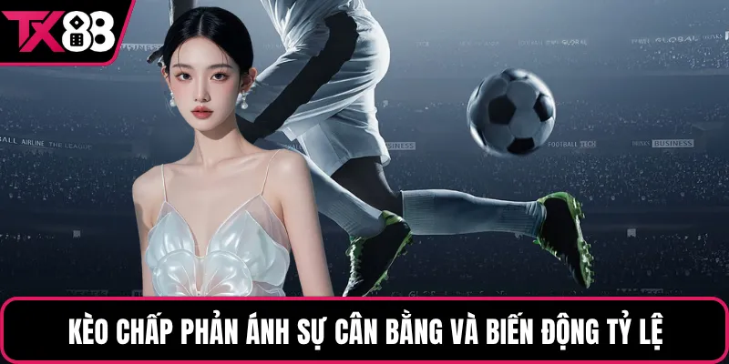 Kèo chấp phản ánh sự cân bằng và biến động tỷ lệ