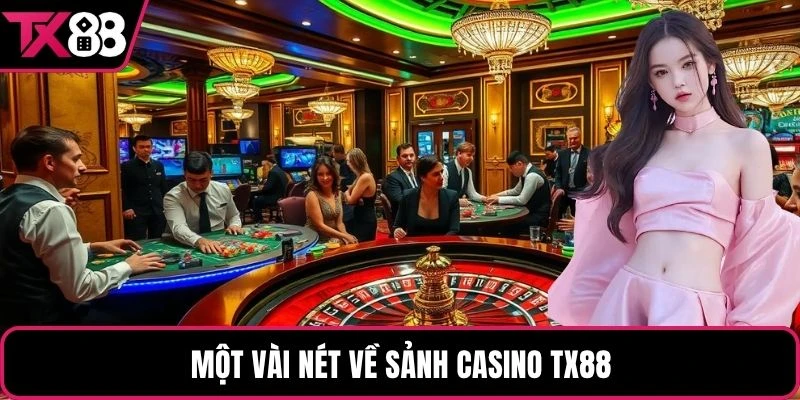 Một vài nét về sảnh casino TX88